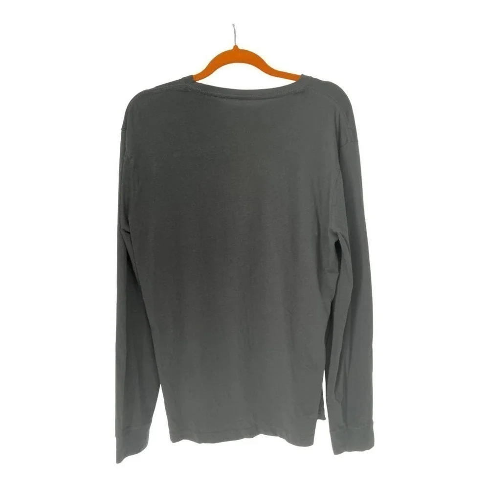 J. Crew Washed Cotton Long Sleeve Crewneck T-Shirt Size Medium NWOT